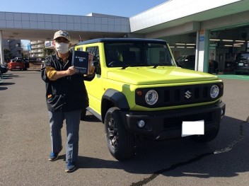 ジムニーシエラ　ご納車おめでとうございます！